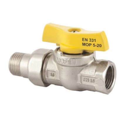 Mofém golyóscsap 3/4" KB+Toldat gáz FLEXUM 113-0068-10 (cafnis)