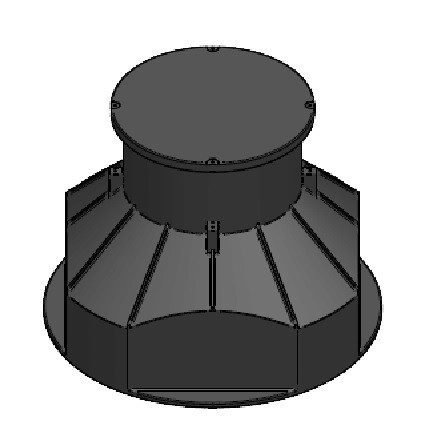 Vízóraakna Hidrofor DN 80/130 fedéllel**